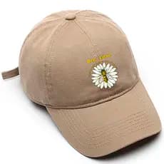 Boné de beisebol Masculino Preto Bege Branco Bee Lieve Abelha Tamanho Único