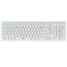 Teclado Slim Usb Branco Oex Tc 300 Teclado Com Fio Para Pc
