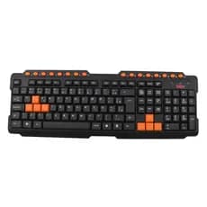 Teclado Gamer Oex Tc 200 Qwerty Teclado Multimídia Com Fio Usb ABNT2