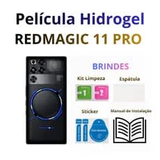 Película Hidrogel REDMAGIC 11 PRO - ESCOLHA HD ou PRIVACIDADE | Ler Descrição