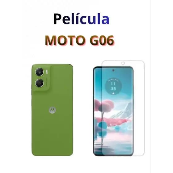 Película Hidrogel Motorola Moto G06 - ESCOLHA: HD ou PRIVACIDADE + Brindes