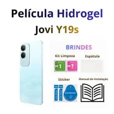 Película Hidrogel Jovi Y19s - ESCOLHA HD ou PRIVACIDADE | Ler Descrição