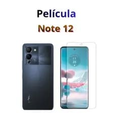 Película Hidrogel Infinix Note 12 - ESCOLHA: HD ou PRIVACIDADE + Brindes