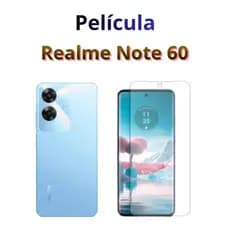 Película Hidrogel Realme Note 60 - ESCOLHA: HD ou PRIVACIDADE + Brindes