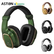 Astgn X Basike Fone de Ouvido Sem Fio Bluetooth Alto Falante Headphone Viva Voz Potente Grave