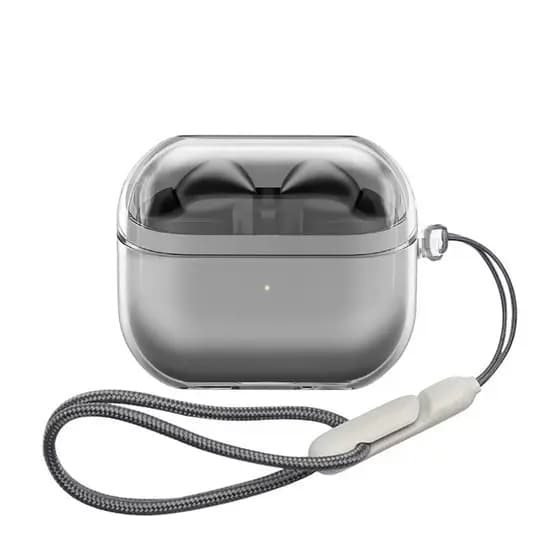 Caso De Fone De Ouvido Transparente Para Samsung Galaxy Buds 3 Pro Casos Silicone Macio Claro Capa 3Pro