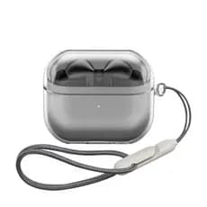 Caso De Fone De Ouvido Transparente Para Samsung Galaxy Buds 3 Pro Casos Silicone Macio Claro Capa 3Pro