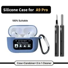 Capa Colorida De Silicone A9pro Para Fones De Ouvido Capas Protetoras Anti-Abrasão Resistentes A Colisões A8 pro A9 A10