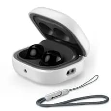 Capa Protetora Para Samsung Galaxy Buds FE , Buds2 Pro , Live , Rígida De Proteção Com Cordão