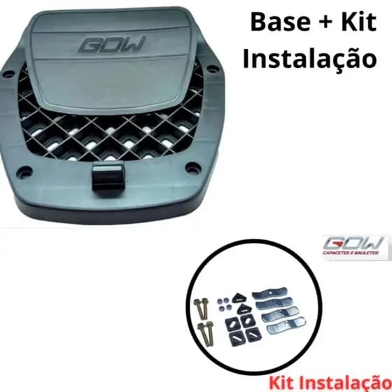 Base Baú Bauleto Moto GOW G30 G33 G40 G47 Litros