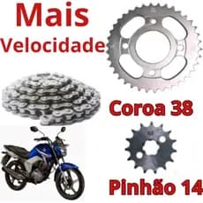 Kit Relação (Reduzida) De Competição Titan/Fan 150 (Todas) Titan/Fan 160 (2016 Em Diante)