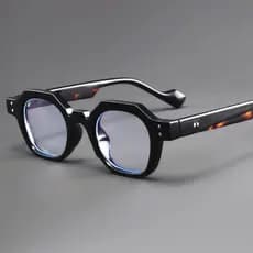 Óculos De Moda Masculina Feminino Anti Luz Azul Retrô Armação Clássica