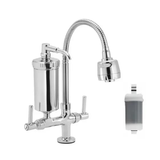 Torneira com filtro bancada Gourmet - Torneira Tubo de inox para cozinha
