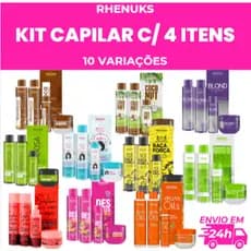 KIT CAPILAR C/ 4 ITENS RHENUKS