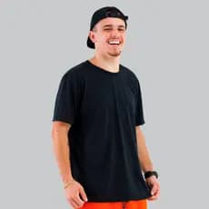 Kit 3 Camiseta Básica Lisa Premium Academia 3 Cores DryPoli Manga Curta