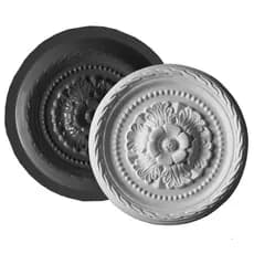 Forma Molde Para Roseta Florão Gesso Teto Decoração