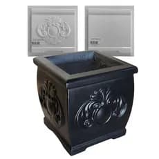 Kit 2 Formas Para Vasos Em Cimento Flores Jardim