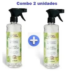 Kit 2 Unidades de Odorizador de Tecidos Limão Siciliano 500ml - Tropical Aromas