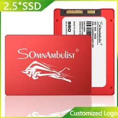 Unidade de estado sólido interna SATA III 6 Gb/s de grande capacidade de 480 GB e alta velocidade de 2.5 polegadas