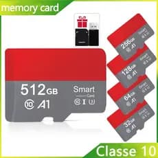 Cartão de memória Micro SD de alta velocidade classe 10 32GB-512GB cartão de memória à prova d'água