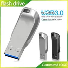 Unidade Flash USB de Metal durável 32GB-2TB USB3.0 Unidade U de armazenamento de alta velocidade
