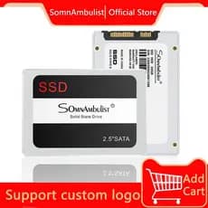 SSD SATA III de alta velocidade de 2.5 "120 GB/256 GB/410 GB, atualização de memória e armazenamento
