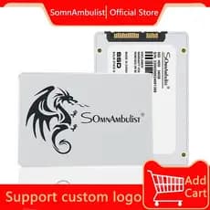 Unidade de estado sólido ultrafina de 2.5 polegadas SATAIII 6 Gb/s 120 GB-512 GB amplamente compatível