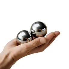 Baoding bolas chinesas da saúde inox 2 Unidades Esferas de Alta Qualidade para bem estar