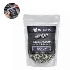 Kit Rolete 3x23.80mm - 100 peças