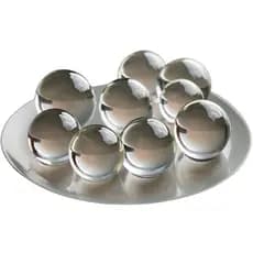 Esfera de Vidro 1/2 - 12,7mm Alta Precisão para Válvulas Pumps - 10 peças