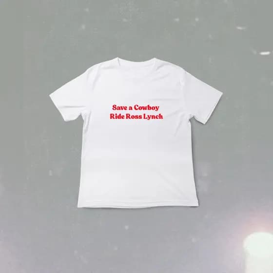 Camiseta Cropped Ross Lynch