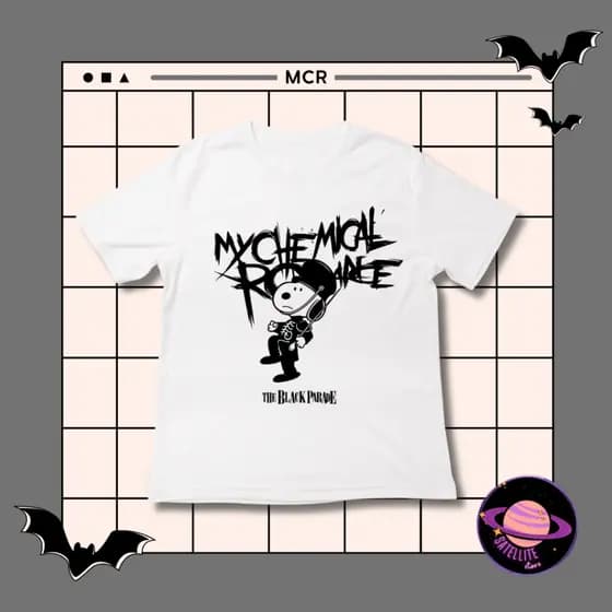 Camiseta My Chemical Romance The Black Parade Snoopy