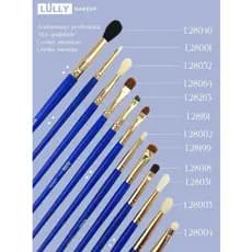 Pincel Maquiagem Lully Makeup - Cabo Azul