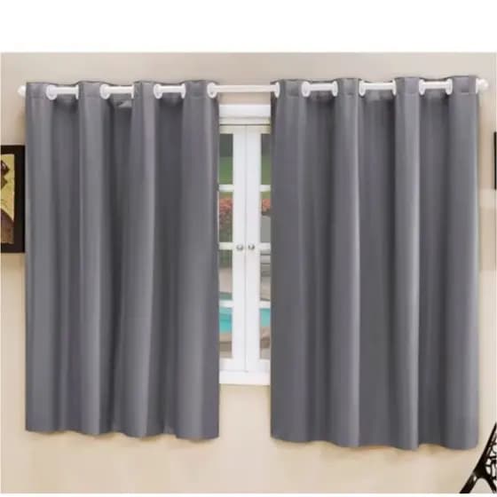 Cortina Blackout PVC 2,0 M X 1,40 M Corta 100% a Luz Sala Quarto Cozinha