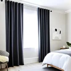 Cortina para Quarto, Cozinha, Sala Blackout Blecaute 2,80 x 2,30 PVC Corta Luz 100%