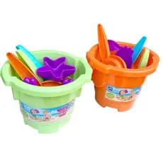 Kit Baldinho De Areia Infantil Brinquedo Praia Parquinho
