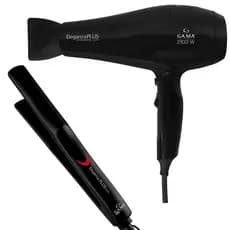 Kit Eleganza Plus Pro - Secador E Chapinha Gama Italy