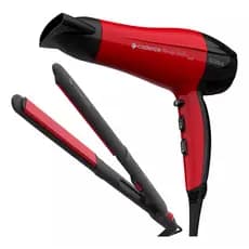 Kit Secador E Chapinha Alisadora Cadence Rouge Style