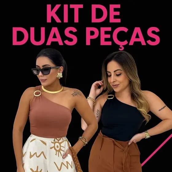 kit Blusa Feminina Nula Manga Argola Dourada Suplex Premium Mula Manca Social
