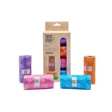 Kit Refil 8 Rolos Cata Caca Cata Fezes 160 Saquinhos Coletor Higiênico