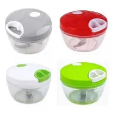 Processador de Alimentos Manual Fatiador Triturador Batatas Legumes 500ml
