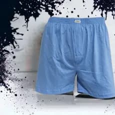 Kit com 3 Cuecas SAMBA CANÇÃO BÁSICO #NEZUNI# 100% ALGODÃO, masculino sortidos, Pijama shorts de dormir, antialérgico ,