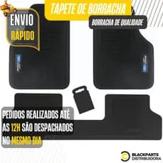 Kit Jogo Tapete Ford Borracha Personalizado Automotivo Impermeável Carro Antiderrapante