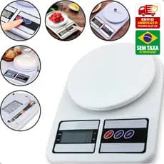 Balança de Cozinha Eletronica Digital Uso Domestico Precisão 1g a 10 KG GP60012