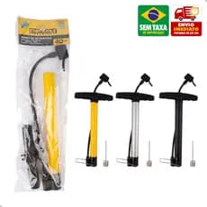 Bomba De Ar Vertical Pneu Bike Carro Moto 40cm 59cm Startools AR0392 AR0393