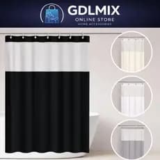 Cortina de Box para Banheiro | PVC com Visor ou Vinil sem Visor |