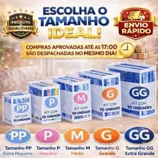 Colmeia Organizadora para Guarda-Roupas com Visor Transparente | PP ao GG | Kit 10 Unidades – Promoção