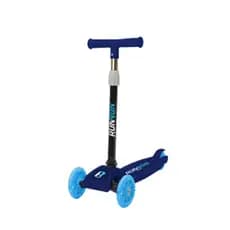 Patinete Azul Infantil Runnon Street com Guidão Ajustável