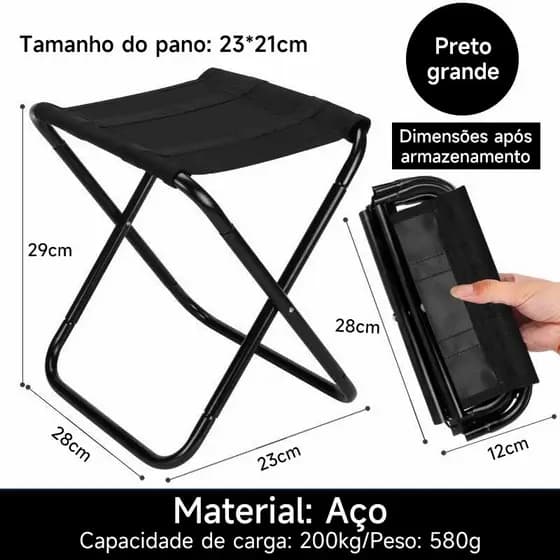Banqueta Dobrável cadeira de pesca leve piquenique cadeira de acampamento dobrável pano de alumínio ao ar livre portátil