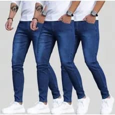 KIT Calças  jeans masculina  skinny  com elastano linha premium variações NF
